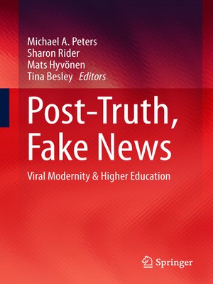 cover image of Post-Truth, Fake News